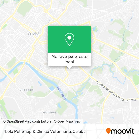 Lola Pet Shop & Clinica Veterinária mapa