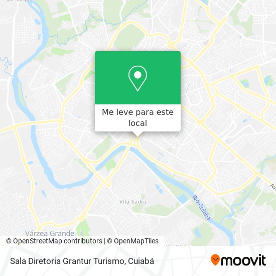 Sala Diretoria Grantur Turismo mapa