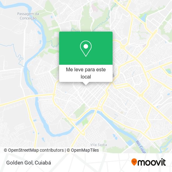 Golden Gol mapa