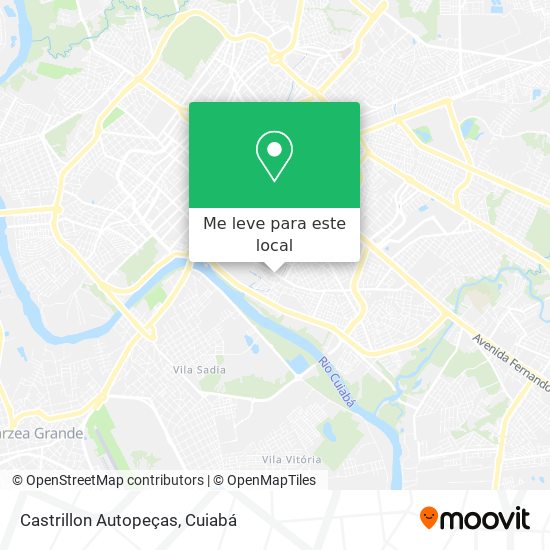 Castrillon Autopeças mapa