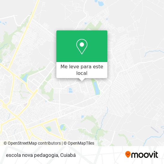 escola nova pedagogia mapa