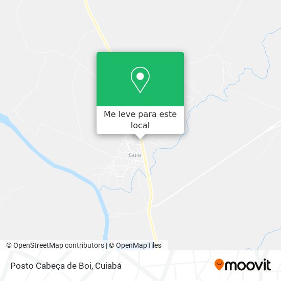 Posto Cabeça de Boi mapa