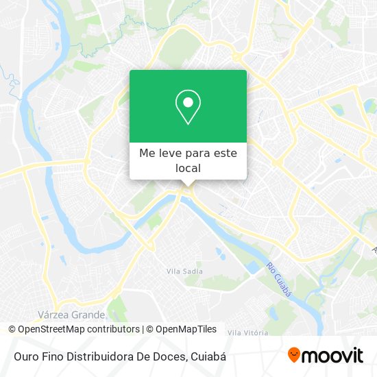 Ouro Fino Distribuidora De Doces mapa