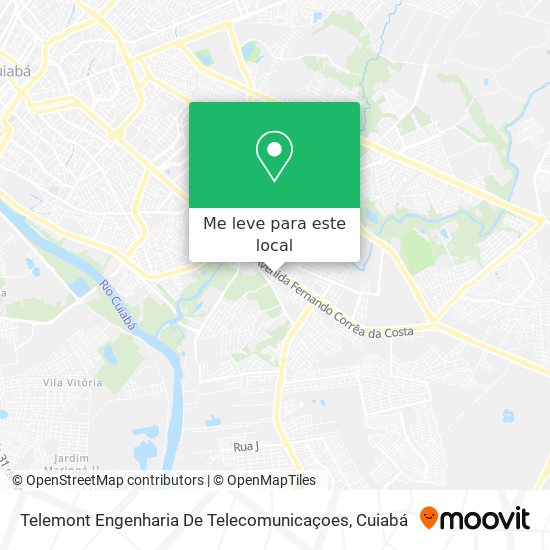 Telemont Engenharia De Telecomunicaçoes mapa