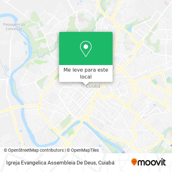 Igreja Evangelica Assembleia De Deus mapa