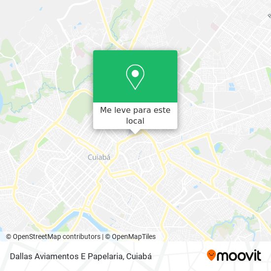 Dallas Aviamentos E Papelaria mapa