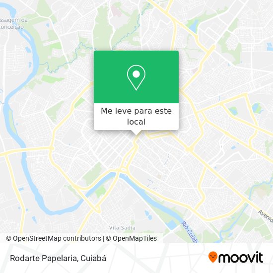 Rodarte Papelaria mapa