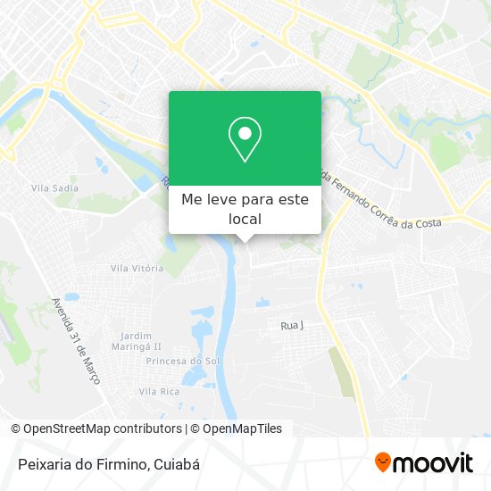 Peixaria do Firmino mapa