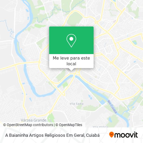 A Baianinha Artigos Religiosos Em Geral mapa