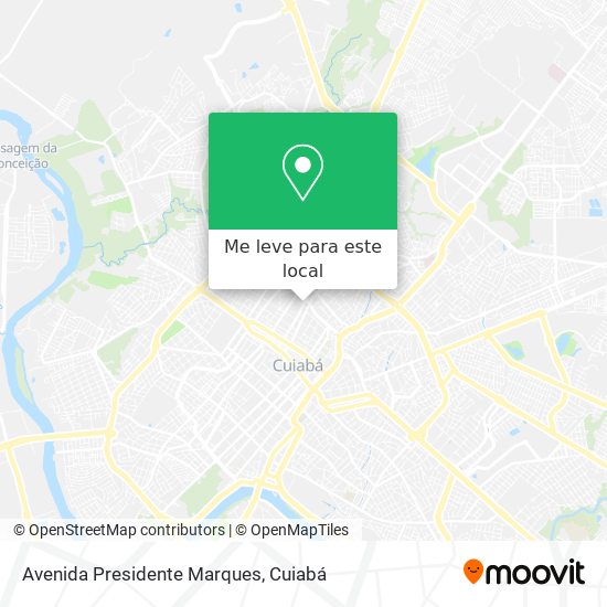 Avenida Presidente Marques mapa