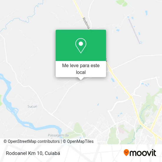 Rodoanel Km 10 mapa