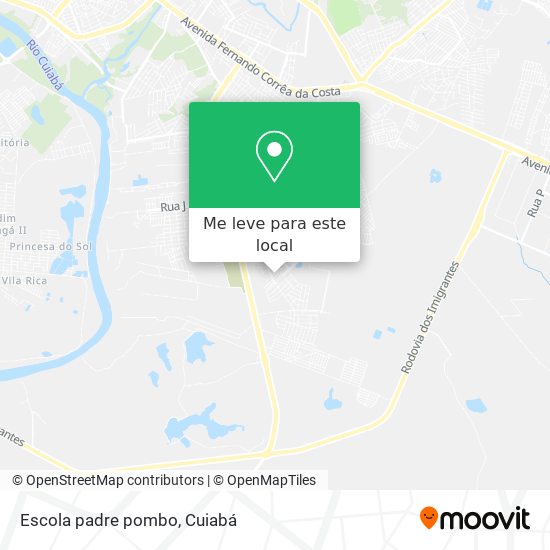 Escola padre pombo mapa