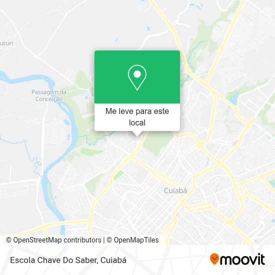 Escola Chave Do Saber mapa