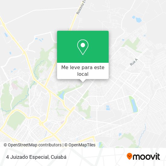 4 Juizado Especial mapa