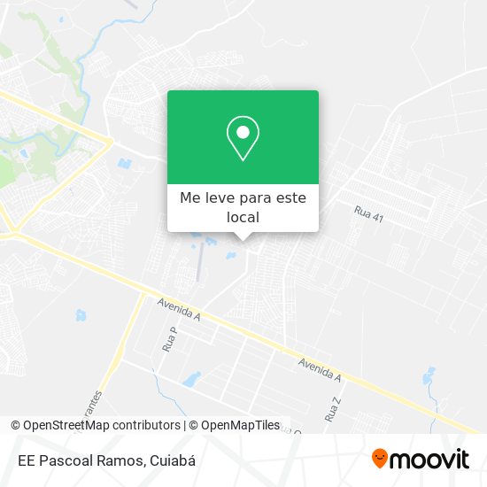 EE Pascoal Ramos mapa