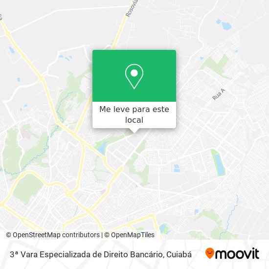3ª Vara Especializada de Direito Bancário mapa