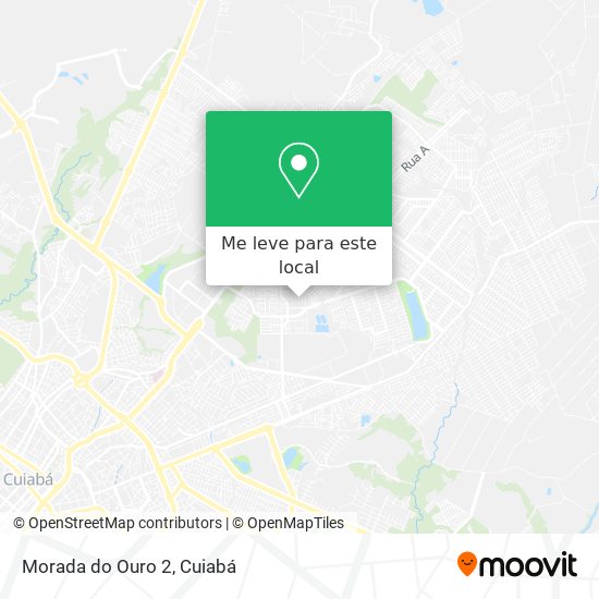 Morada do Ouro 2 mapa