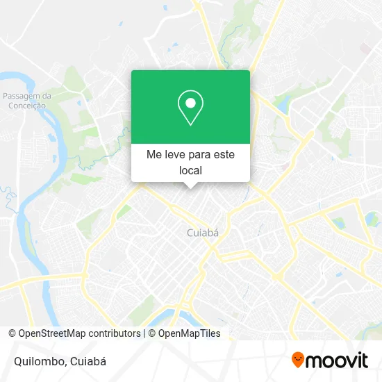 Quilombo mapa