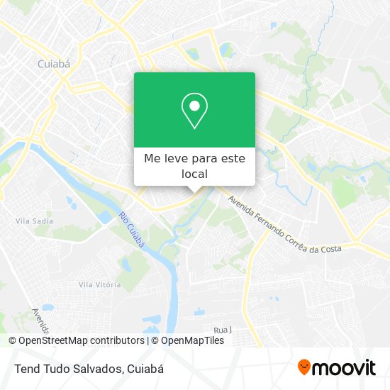 Tend Tudo Salvados mapa