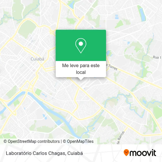 Laboratório Carlos Chagas mapa