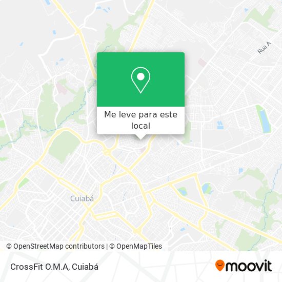 CrossFit O.M.A mapa