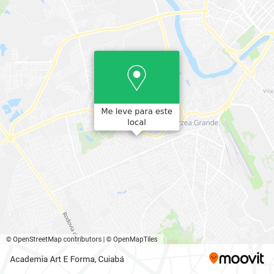 Academia Art E Forma mapa