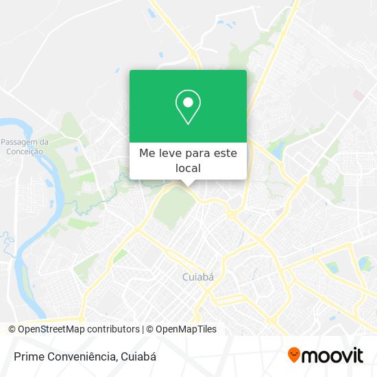 Prime Conveniência mapa