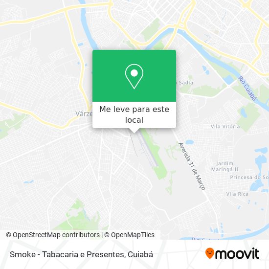 Smoke - Tabacaria e Presentes mapa