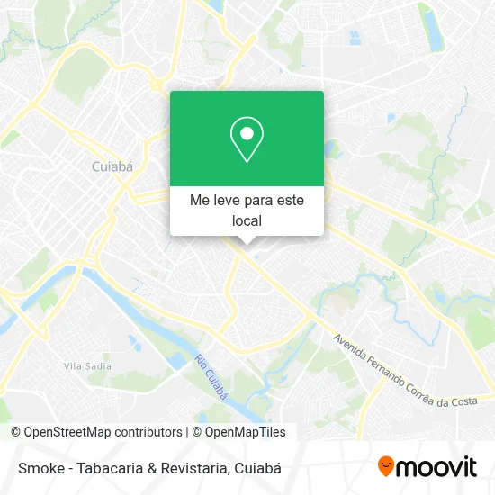 Smoke - Tabacaria & Revistaria mapa