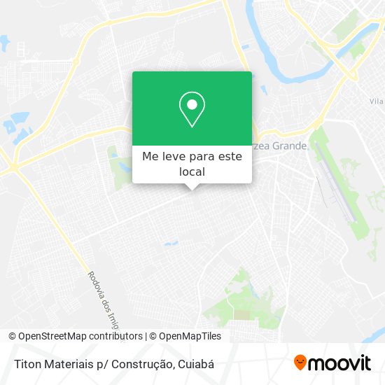 Titon Materiais p/ Construção mapa