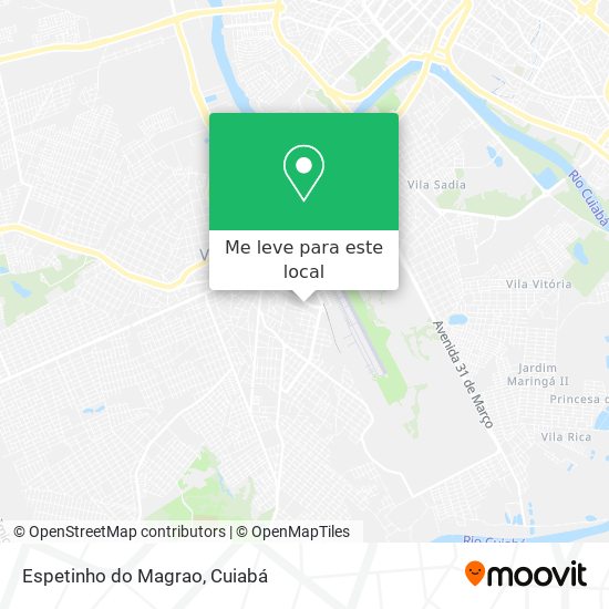 Espetinho do Magrao mapa