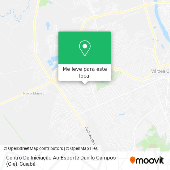 Centro De Iniciação Ao Esporte Danilo Campos - (Cie) mapa