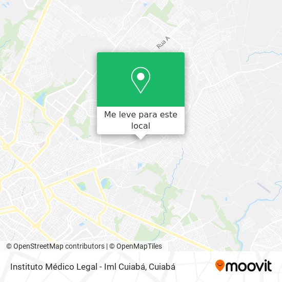 Instituto Médico Legal - Iml Cuiabá mapa
