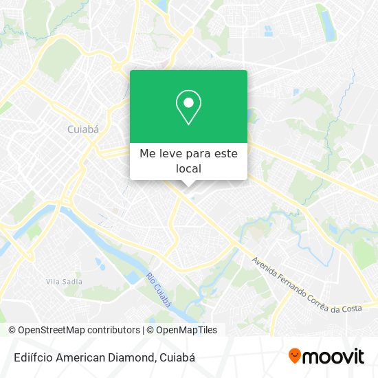 Ediífcio American Diamond mapa