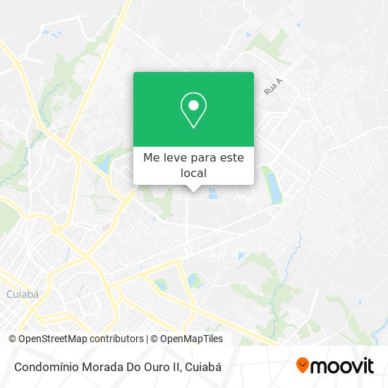 Condomínio Morada Do Ouro II mapa