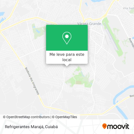 Refrigerantes Marajá mapa