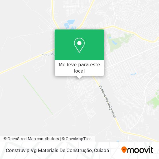 Construvip Vg Materiais De Construção mapa