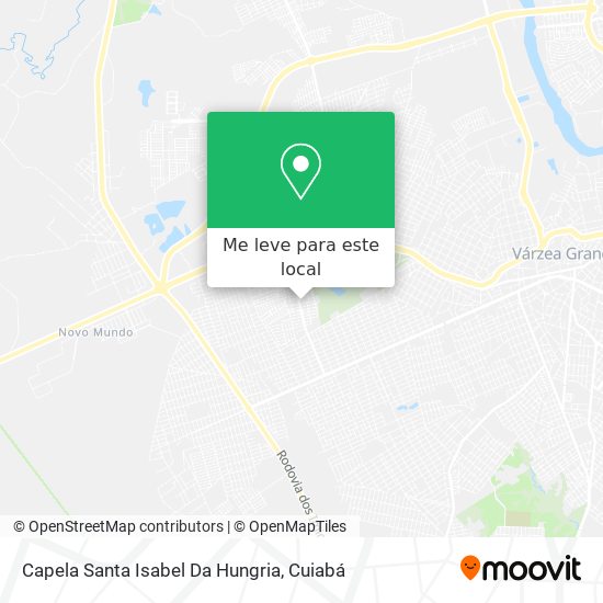 Capela Santa Isabel Da Hungria mapa