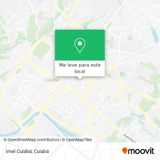 Imel Cuiabá mapa