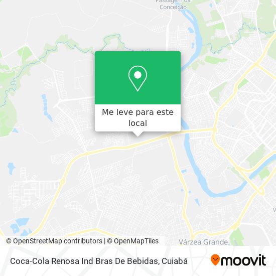 Coca-Cola Renosa Ind Bras De Bebidas mapa