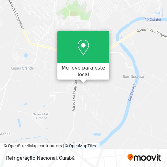 Refrigeração Nacional mapa