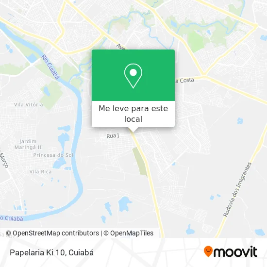 Papelaria Ki 10 mapa