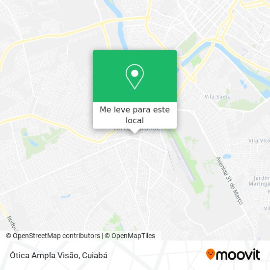 Ótica Ampla Visão mapa