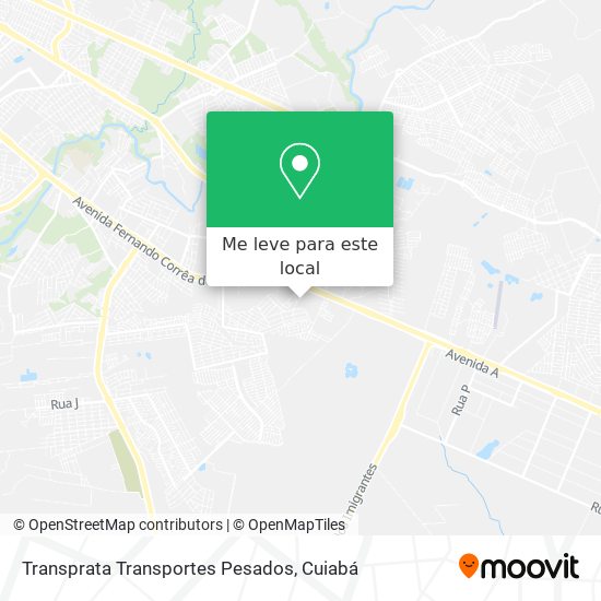 Transprata Transportes Pesados mapa