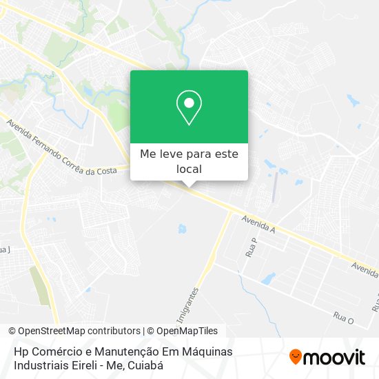 Hp Comércio e Manutenção Em Máquinas Industriais Eireli - Me mapa