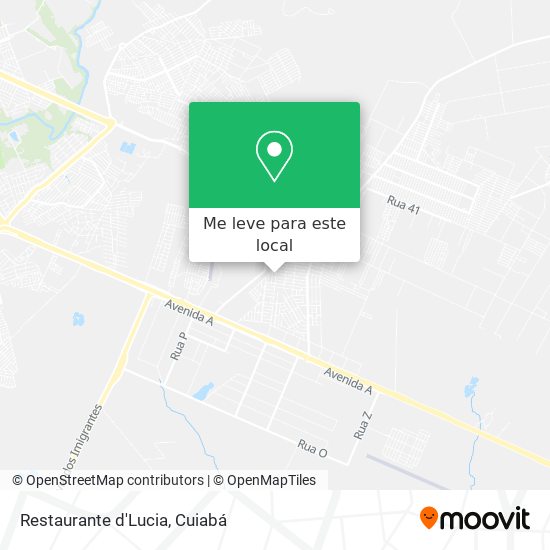 Restaurante d'Lucia mapa