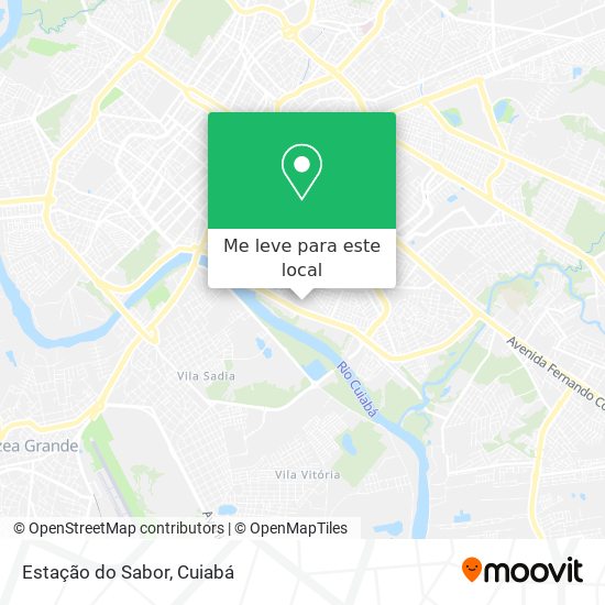 Estação do Sabor mapa