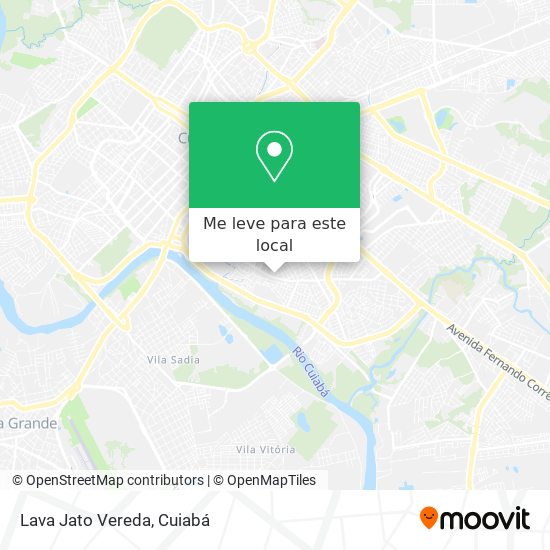 Lava Jato Vereda mapa