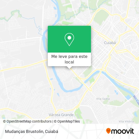 Mudanças Brustolin mapa