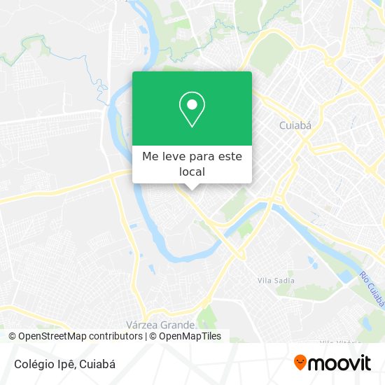 Colégio Ipê mapa